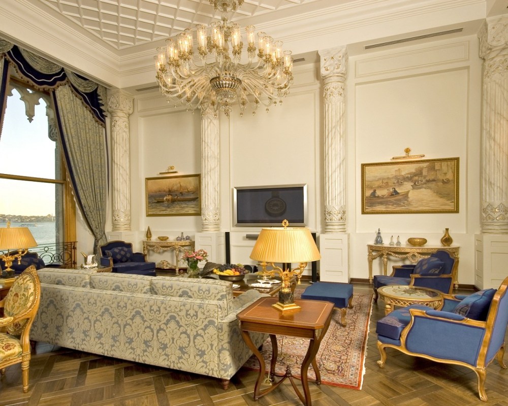 Çırağan Palace Kempinski | Sultan Suite Living Room